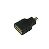 KanaaN 3D High Speed Micro HDMI (Type D) to HDMI (Type A) Adapter + Audio Signal