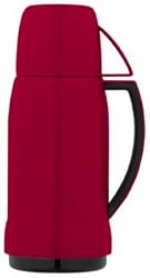 Thermos Glass Vacuum Insulated 17oz Arc Beverage Bottle Colors Vary - Thermos 33105ATRI6