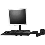 EZM LCD Monitor/Keyboard Wall Mount Black (002-0026)