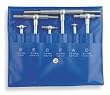Westward 4KU95 Telescoping Gage Set, 6 Pc, 6 In D