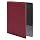 Wilson Jones Heavy Duty D-Ring Binder, 1.5-Inch Capacity, Dark Red (W384-34CPP)