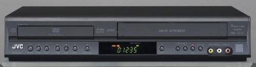 JVC HRXVC11B Progressive Scan DVD Player and VCR Combo