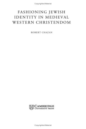 Fashioning Jewish Identity in Medieval Western Christendom under Apologetics in The Books Store