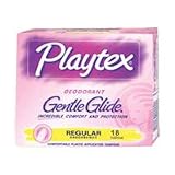 Playtex Gentle Glide Tampons Deodorant, Regular - 18 ea