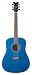 Dean Tradition Acoustic Guitar Trans Blue w/Hardshell Case