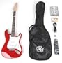 Red Electric Guitar Package w/ Guitar, Amp, Strap and Instructional DVD SX RST CAR w/GA1065