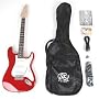 Electric Guitar Package w/ Guitar, Amp, Strap and Instructional DVD SX RST CAR w/GA1065