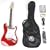 Electric Guitar Package w/ Guitar, Amp, Strap and Instructional DVD SX RST CAR w/GA1065
