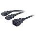 1.5' Y-(2) C13 TO C20 15A 208V, Power Cords, Cables & Interconnects, PC Components