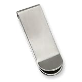 Stainless Steel Brushed Money Clip