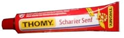 Scharfer Senf - HOT Mustard (Thomy) 100ml