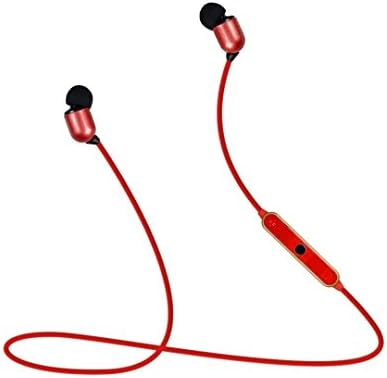 Flyingman Wireless Bluetooth Outdoor Sport Stereo Earphone with Microphone for Cellphone and Bluetooth Devices-Red