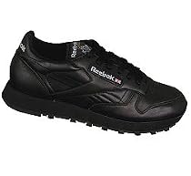 Reebok Men's Classic Leather Running Shoe-Black