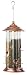 Kitchen & Housewares : Avant Yarde Copper Finish Triple Tube  Bird Feeder
