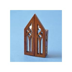Miniature Gothic Mirror Cabinet