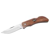 Eka Messer Swede 8 Taschenmesser, 12C27-Stahl, Bubinga-Holz, Leder-Steckscheide 250711von "EKA"
