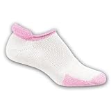 Thorlo Thick Cushion Rolltop Tennis Socks with THORiLONi - Pink - T-11-235