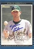 Steve Obenchain, Oakland Athletics Autographed Card