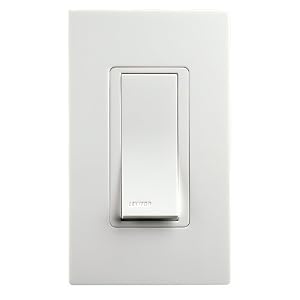 Leviton VZ0SR-10Z Vizia Coordinating Switch Remote to 120-Volt AC Dimmers Fan Speed... by 