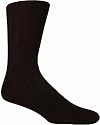 Mens 3 Pack Black Health Socks - Diabetic Socks