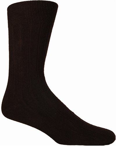 Diabetic Socks  3 Pack Mens Black Socks Shoe Size 7-12B0013S5Z4E