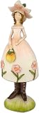 9 inch Decorative Porcelain Wild Rose Flower Fair Lady Doll