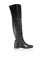 Castañer Botas mosquetero (Negro)