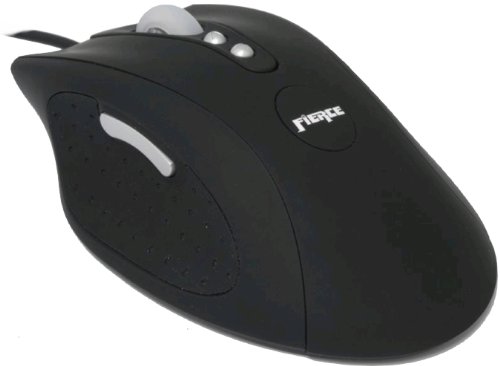 RUDE-200 Mouse - Laser Wired - Black