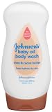 Johnson’s Baby Oil Wash, Shea and Cocoa, 13.5-Ounce (Pack of 6)