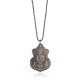 Vanessa Mooney Metal Buddha Amulet on Metal Af