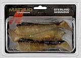 Sterling Minnow 6 3 1/4 oz Three Extra Tails Shad - Matzuo America SMT6-SHAD, Fishing Lures & Lure Kits