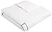 Amazon Brand – Pinzon Hotel Stitch 400-Thread-Count Egyptian Cotton Sateen Full/Queen Duvet Cover, Silver Grey