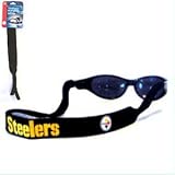 Pittsburgh Steelers Neoprene Sunglass Strap - NFL Football Fan Shop Sports Team Merchandise