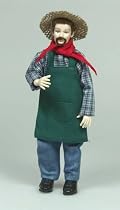 Heidi Ott Dolls House Doll, Gardener