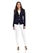 Anne Klein Women's Two Button Blazer, New Marine, 10