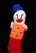 Finger Puppet Educational Toy Hand Knit Soft Wool FP_CLOWN3