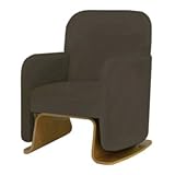 Nurseryworks Cole Glider in Slate with Light Legs