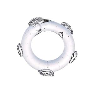 Juliska Berry Glass Napkin Ring - Set of Four