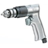 Ingersoll Rand Quiet Technology Air Drill - 3/8in. Keyed Chuck, Model# 7802RA