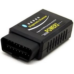 Bluetooth OBDII OBD2 Diagnostic Scanner, Scan tool check Engine Light CAR CODE READER for ELM327