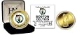 BOSTON CELTICS 24KT GOLD AND COLOR TEAM COIN