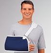 &ETH; DeRoyal Hospital Grade Arm Sling, Specialty * Navy Canvas, w/Pad, L * 1 Per EA STAT TM Brand 8004-15