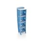 Legar� 59" x 18" Bookcase in blue and white finish