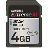 4GB Extreme® III High-Performance SDHCô; Memory Card Image