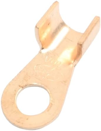 600A Ring Tongue Cable Passing Through Crimp Connector Terminal