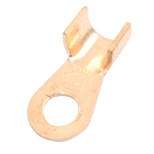 600A Ring Tongue Cable Passing Through Crimp Connector Terminal