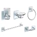 Bathroom Accessory Set 5pc Oxford Design