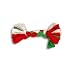 Pet Supplies : BONE FLEECY CLEAN RED SMA