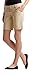 Aeropostale Women's Curvy Solid Bermuda Uniform Shorts