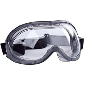 Caspian High Performance Safety Goggles with very tough Polycarbonite Lens